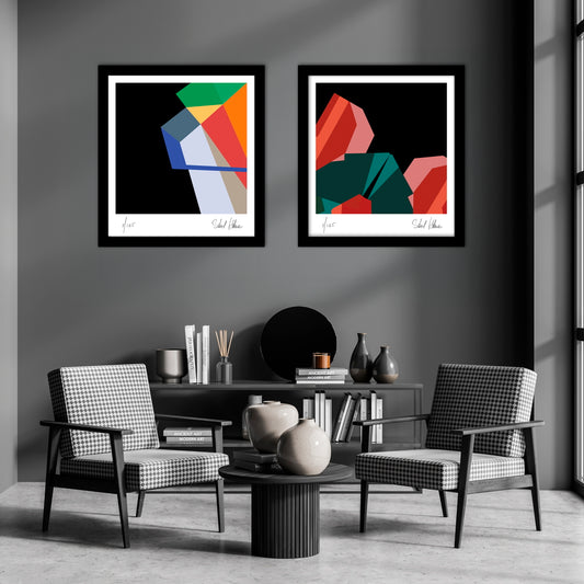 Geo•Dyad #07 Black