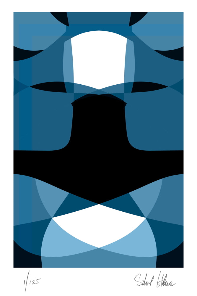 Blue Geo•Dyad #09