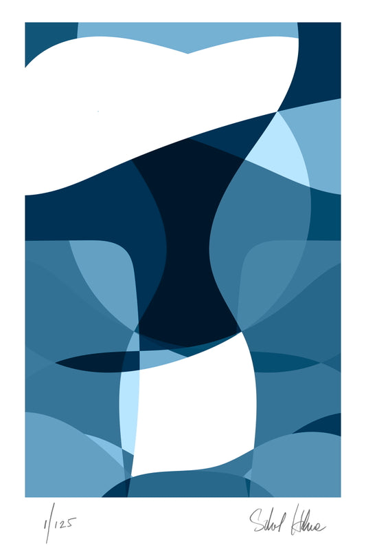 Blue Geo•Dyad #09a