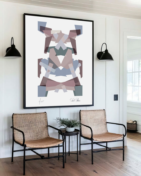 Taupe Geo•Dyad #06a